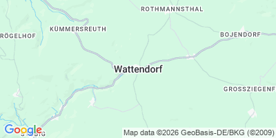 Karte Wattendorf