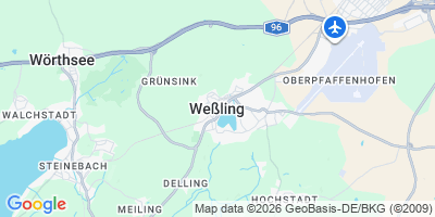 Karte Weßling