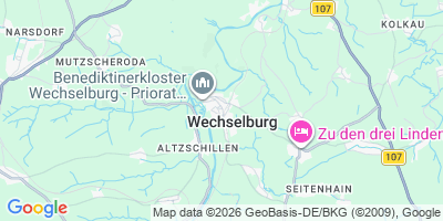 Karte Wechselburg