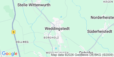 Karte Weddingstedt