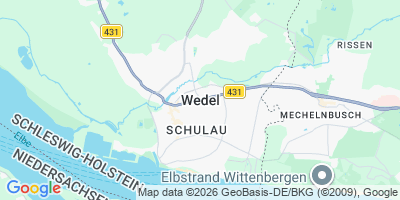 Karte Wedel