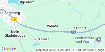 Karte Weede