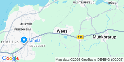 Karte Wees