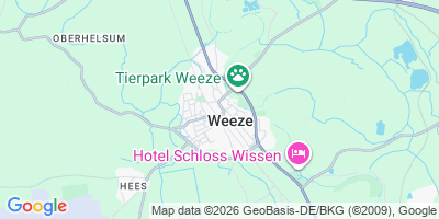 Karte Weeze