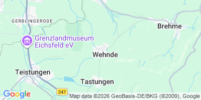 Karte Wehnde