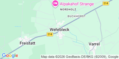 Karte Wehrbleck