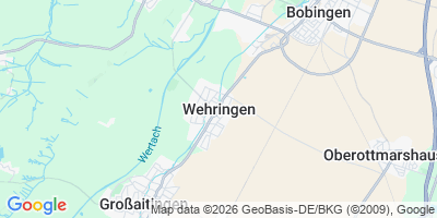 Karte Wehringen