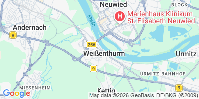 Karte Weißenthurm