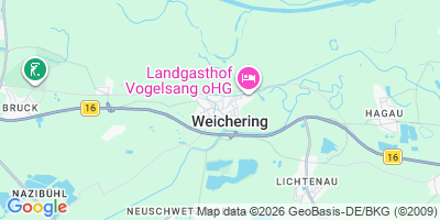 Karte Weichering