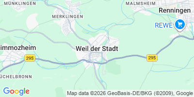 Karte Weil der Stadt