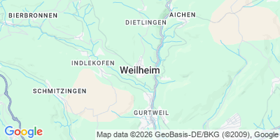 Karte Weilheim