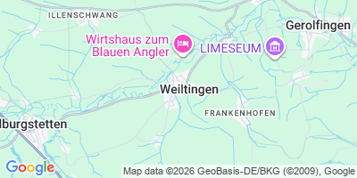Karte Weiltingen
