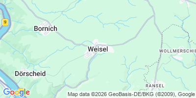 Karte Weisel