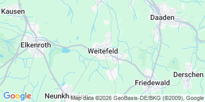 Karte Weitefeld
