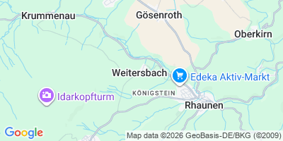 Karte Weitersbach