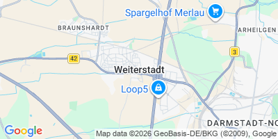 Karte Weiterstadt
