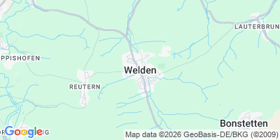 Karte Welden