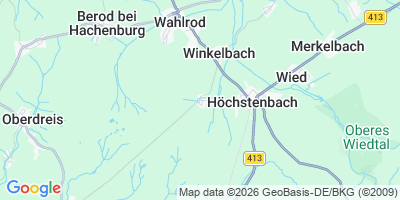 Karte Welkenbach
