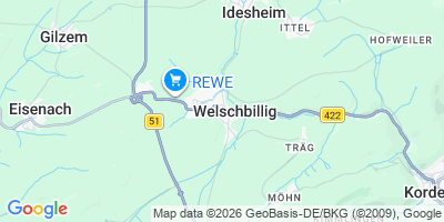 Karte Welschbillig