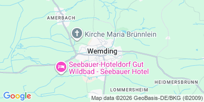 Karte Wemding