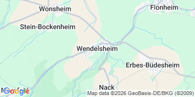 Karte Wendelsheim