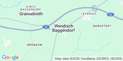 Karte Wendisch Baggendorf