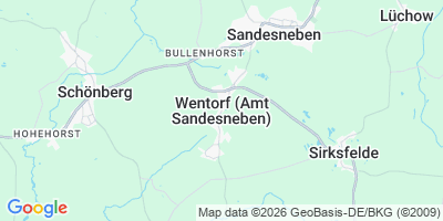 Karte Wentorf (Amt Sandesneben)