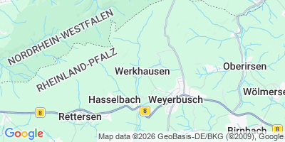 Karte Werkhausen