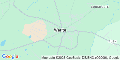 Karte Werlte
