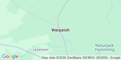 Karte Werpeloh