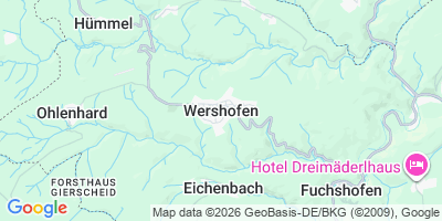 Karte Wershofen