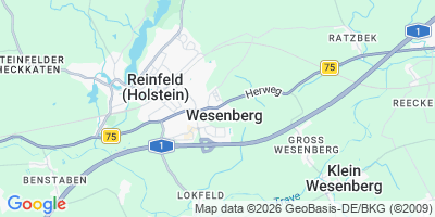 Karte Wesenberg