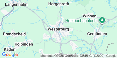 Karte Westerburg