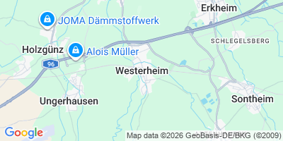 Karte Westerheim