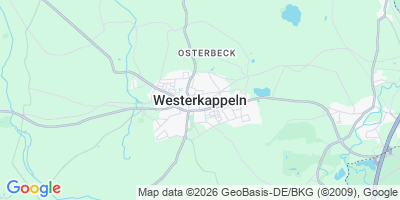 Karte Westerkappeln