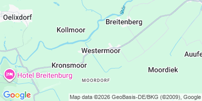 Karte Westermoor