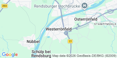 Karte Westerrönfeld