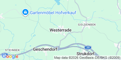 Karte Westerrade
