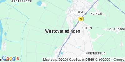 Karte Westoverledingen