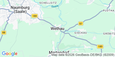 Karte Wethau