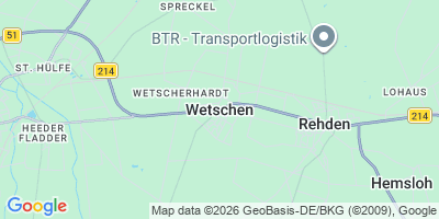 Karte Wetschen