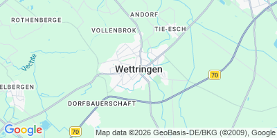 Karte Wettringen