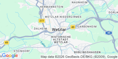 Karte Wetzlar