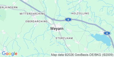 Karte Weyarn