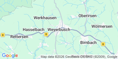 Karte Weyerbusch