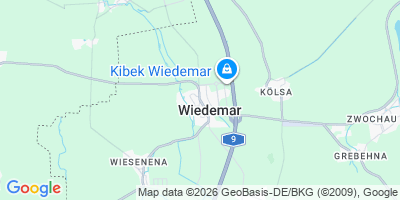 Karte Wiedemar
