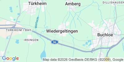 Karte Wiedergeltingen