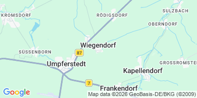 Karte Wiegendorf