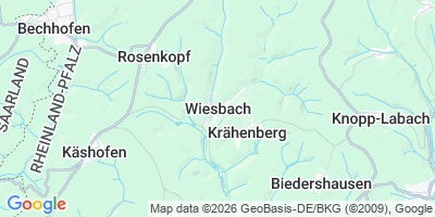 Karte Wiesbach