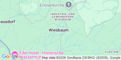 Karte Wiesbaum